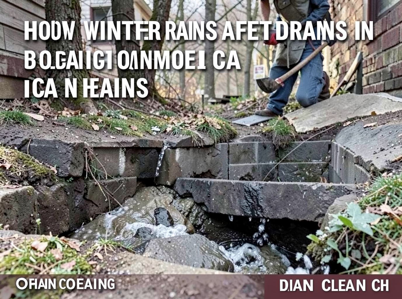 How Winter Rains Affect Drains in Ontario CA Homes