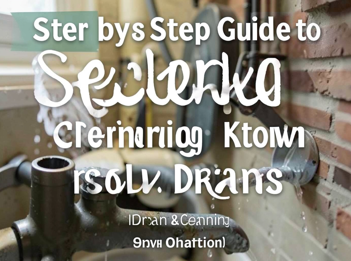 Step by Step Guide to Clearing Slow Kitchen Drains